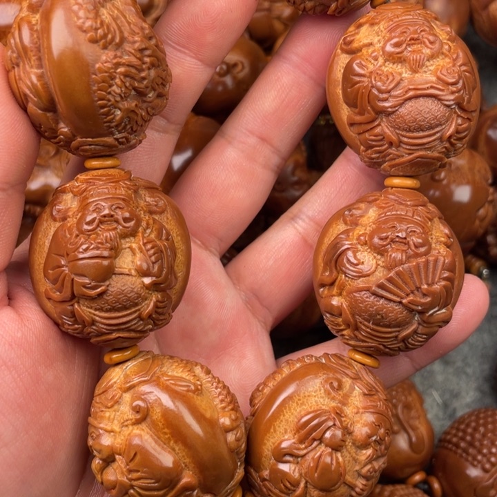 橄榄核手串身****们橄榄核