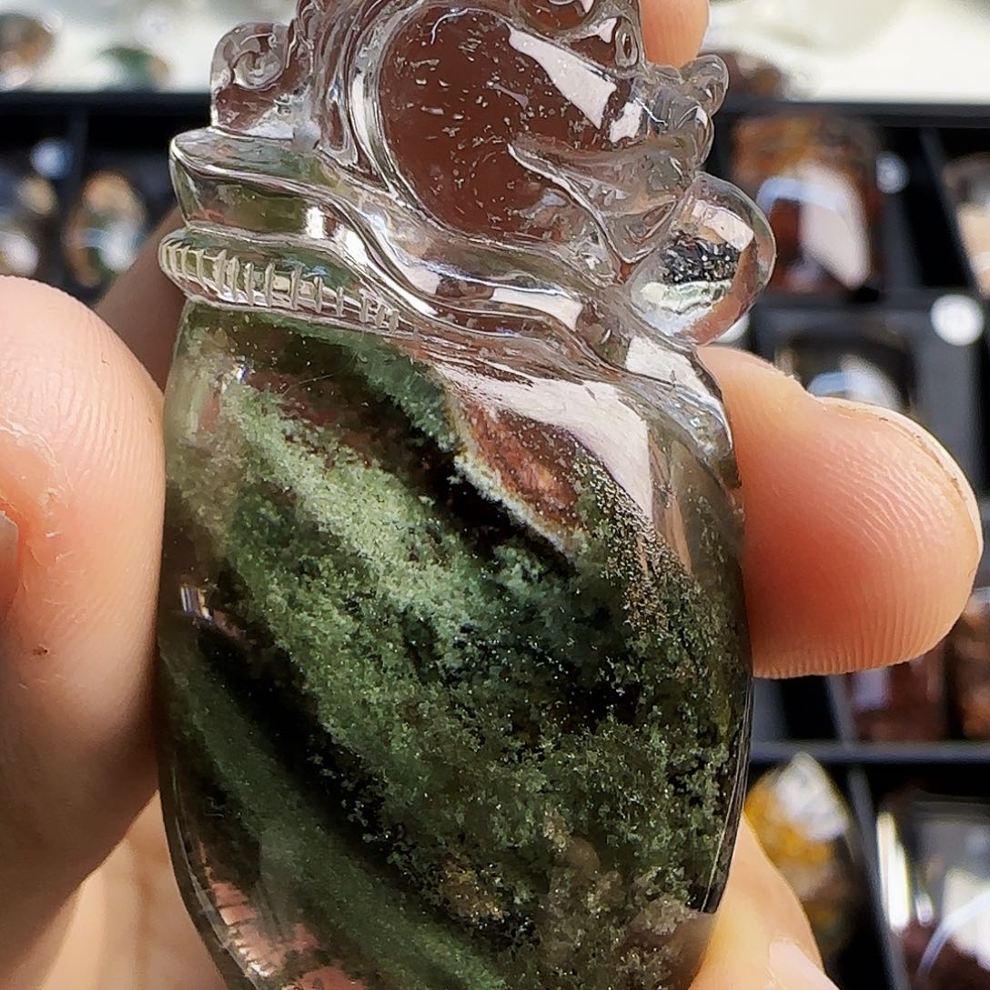 水晶珠宝半成品未镶嵌