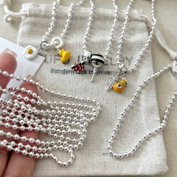 925银手链 【3m珠珠手链】s925纯银手链  基础百搭可串珠diy