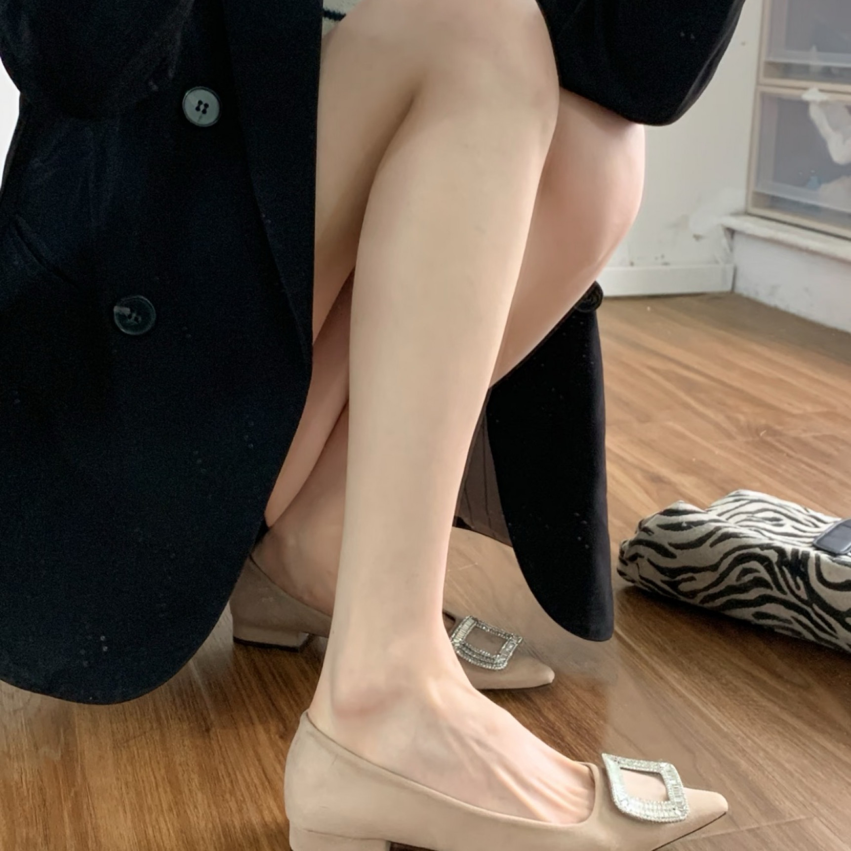 001-200柚子新款时尚百搭断码品质女鞋（孤品捡漏）