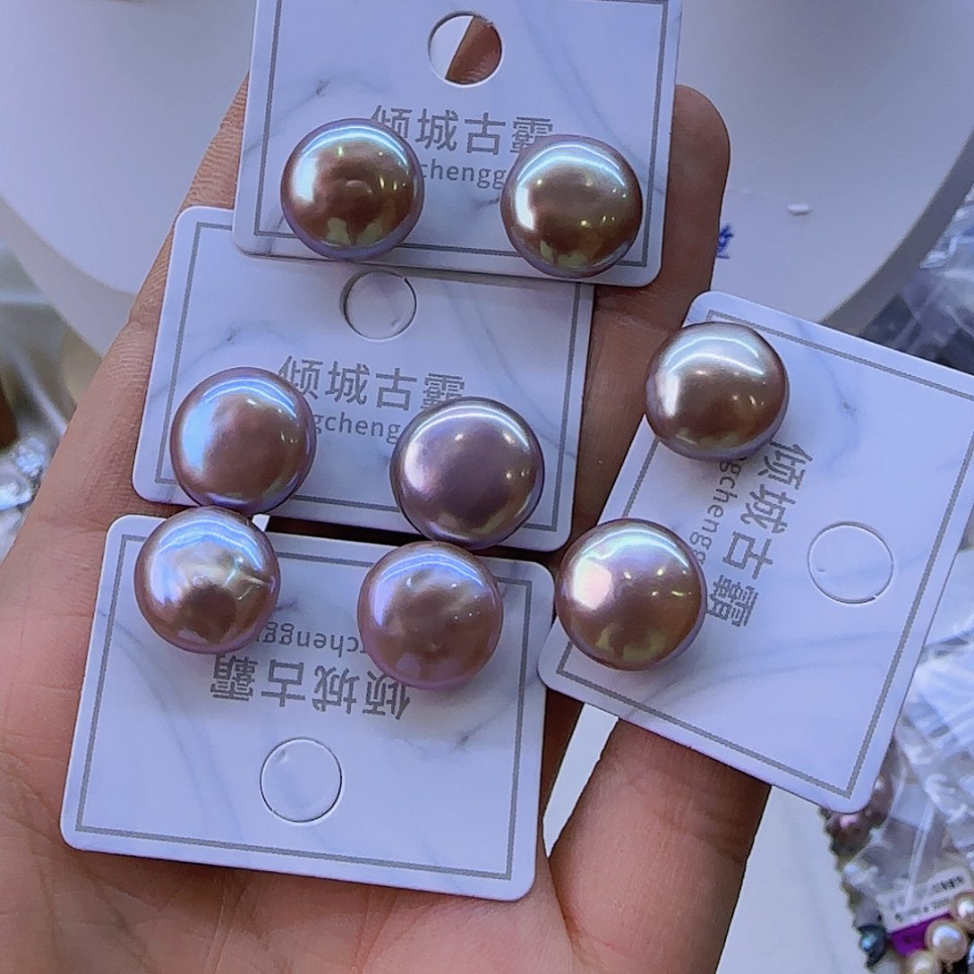 银S925镶嵌项链定制232淡水珍珠