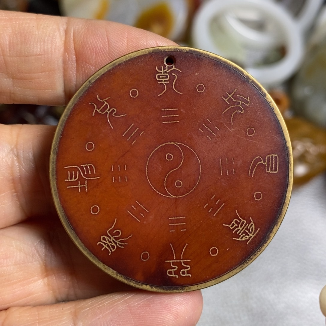 滴血莲花菩提吊坠