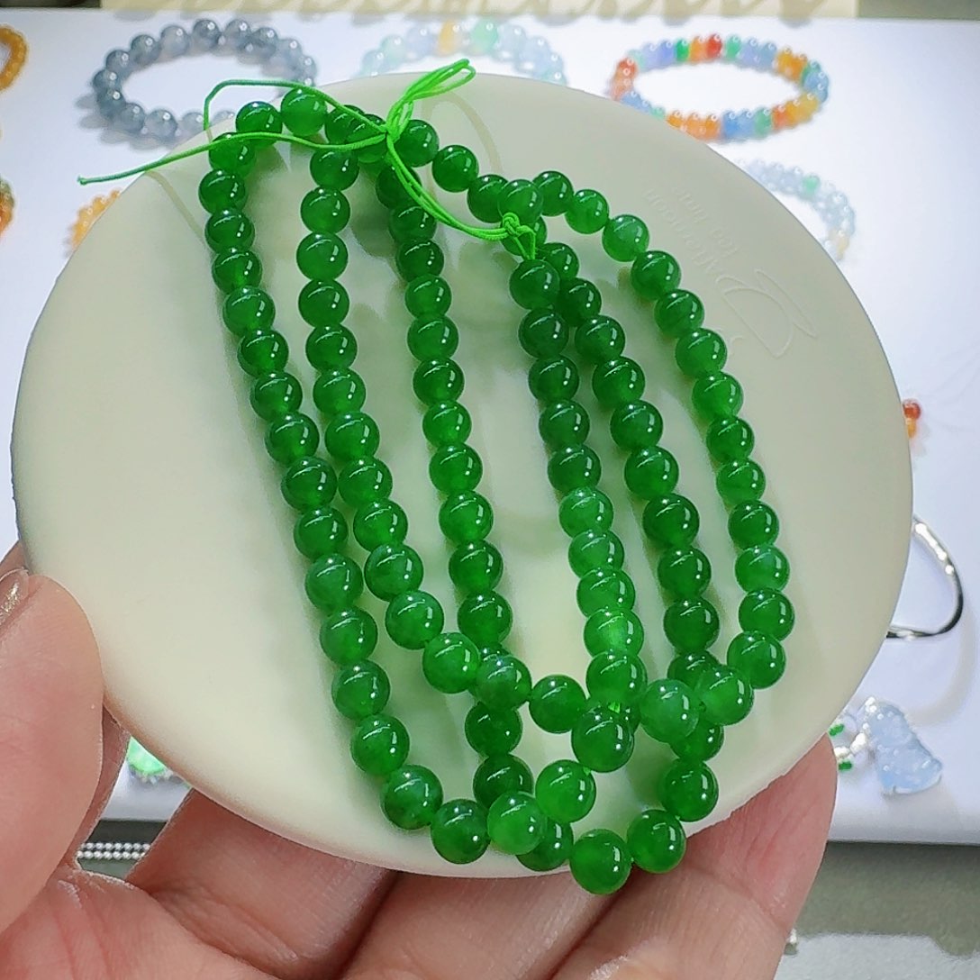 翡翠颈饰未镶嵌s*y裸石订金