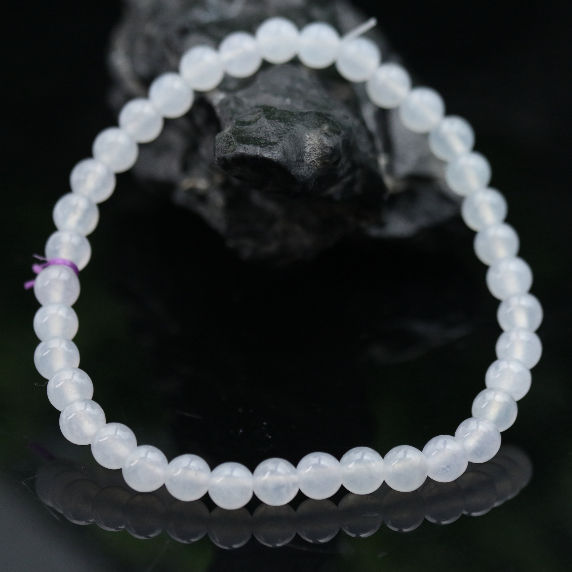 6天然缅甸翡翠A货珠串/200026/上海嘉禾拍卖