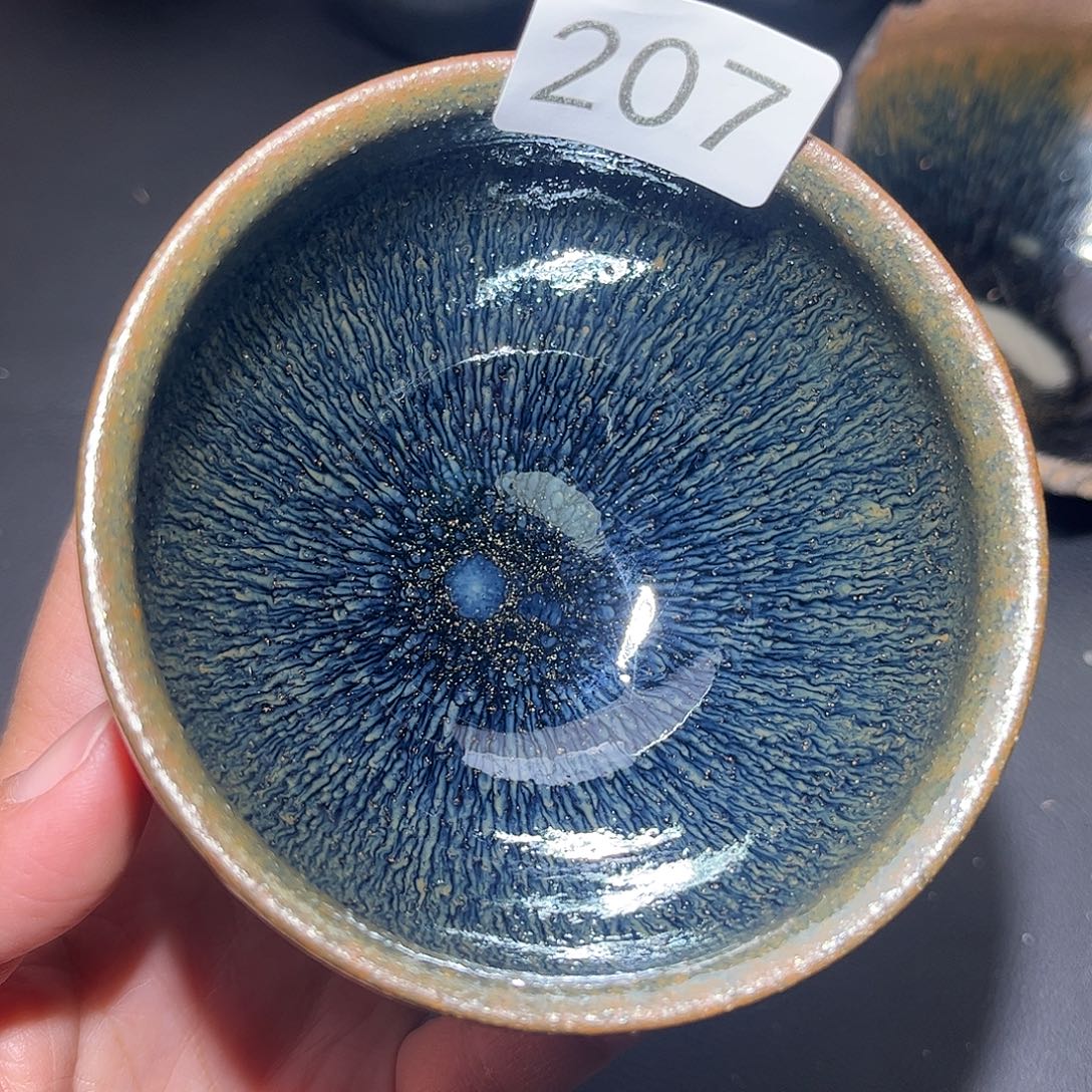 茶盏柴烧建盏主人杯207