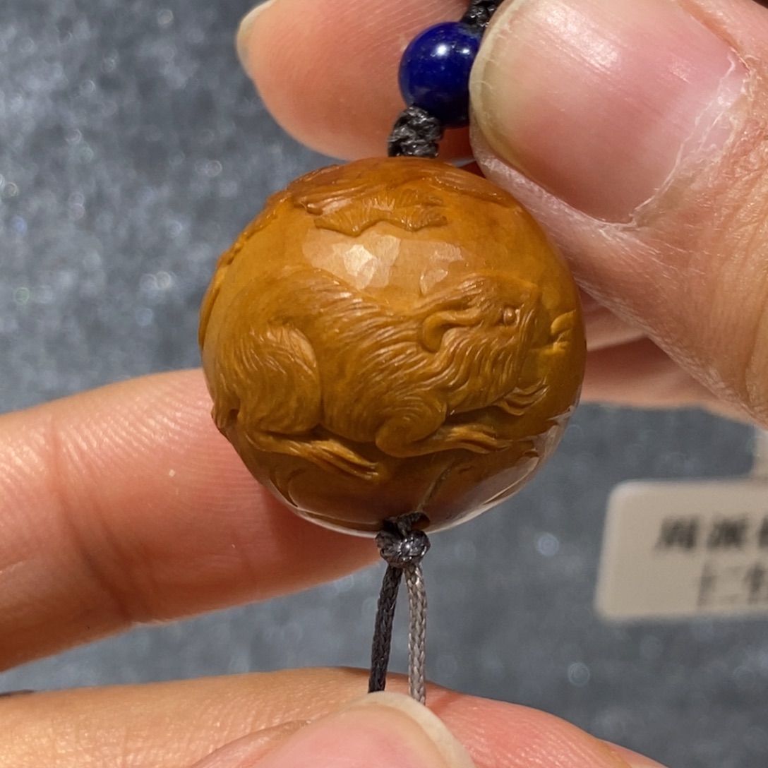 橄榄核手串/手链幸****6生肖鼠单子正圆