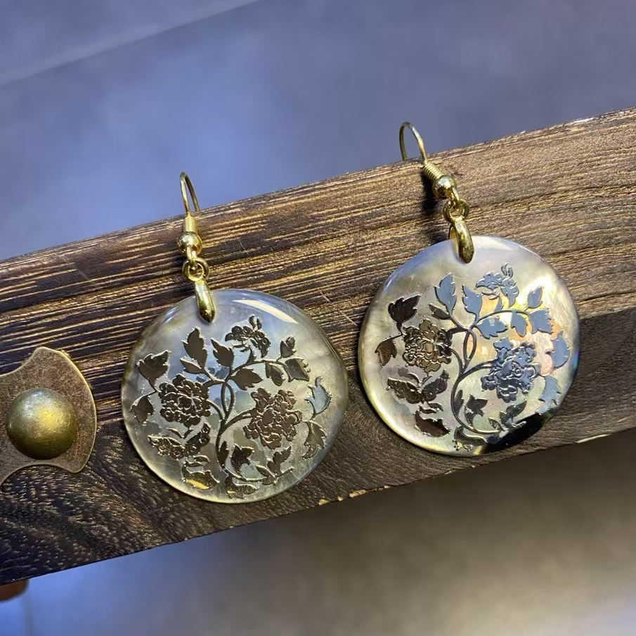 合金布艺耳饰 《饰品合集》新中式设计师款国风元素创意饰品配饰