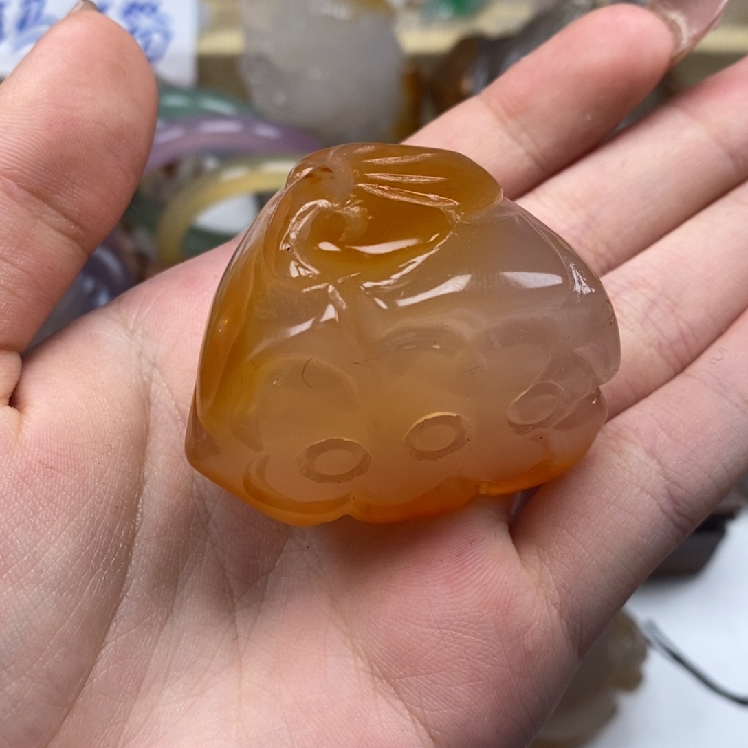 玛瑙/玉髓未镶嵌颈饰