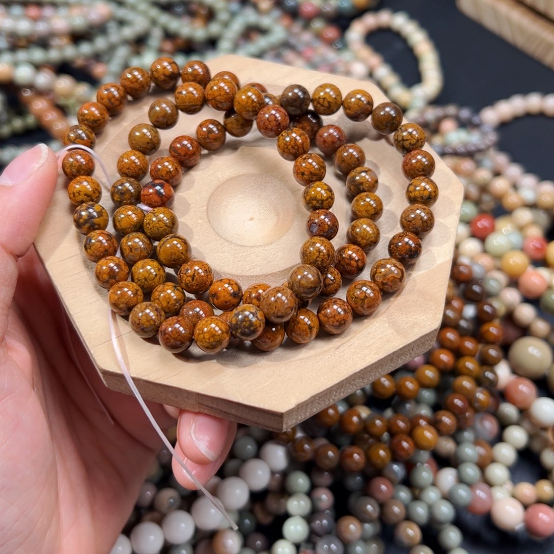 依***锁石英质玉未镶嵌手链32