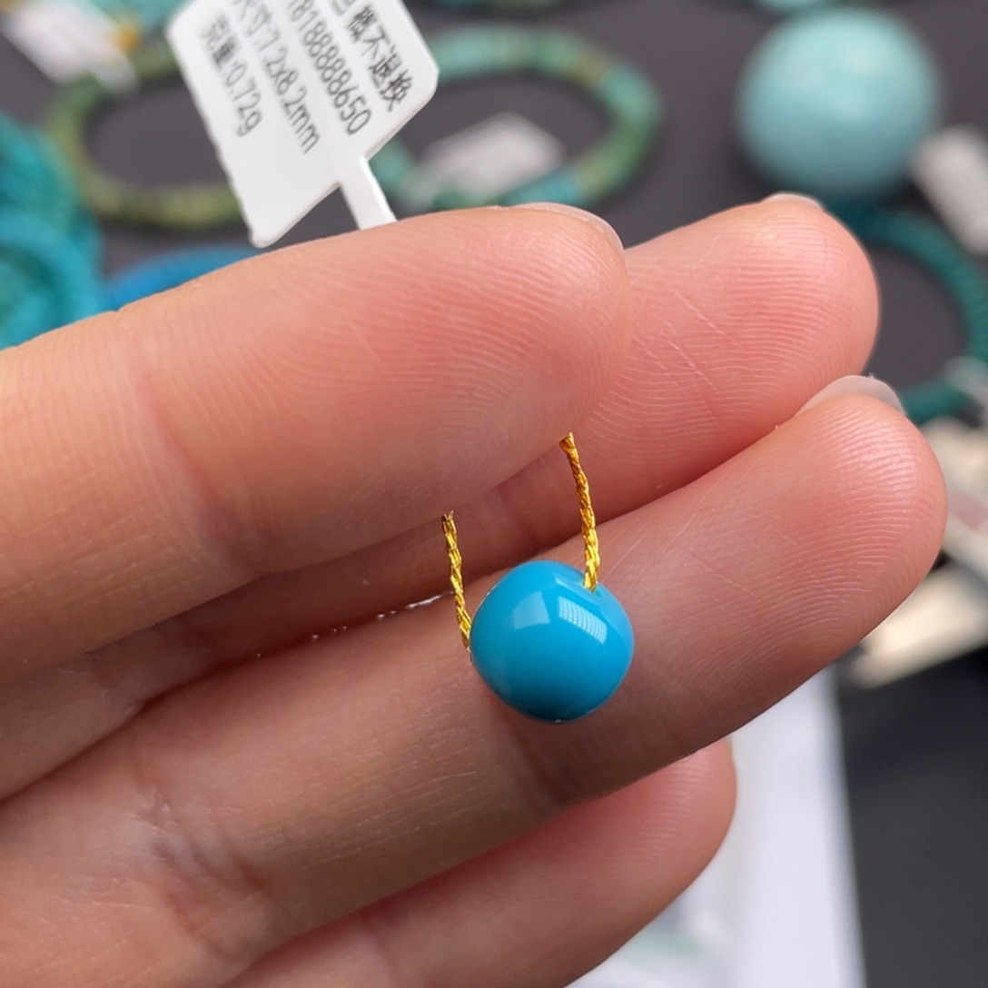 未镶嵌绿松石珠宝奇石