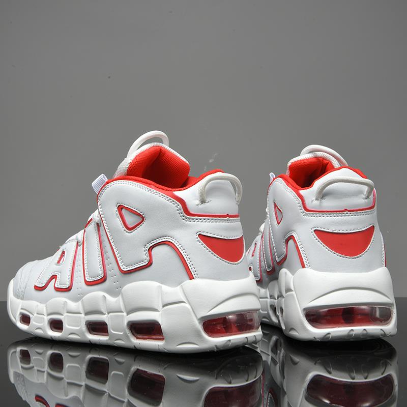 莆田皮蓬大air篮球男鞋高帮2024新款秋季初中生气垫减震运动球鞋