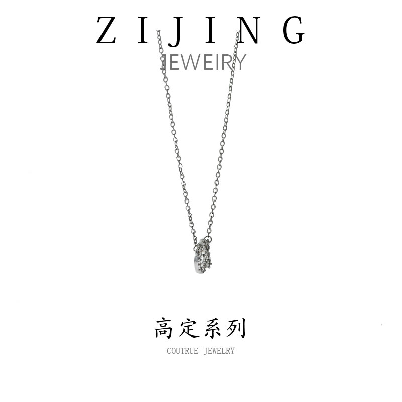 铜合金项链 CC4598  高定系列  项链42+4CM