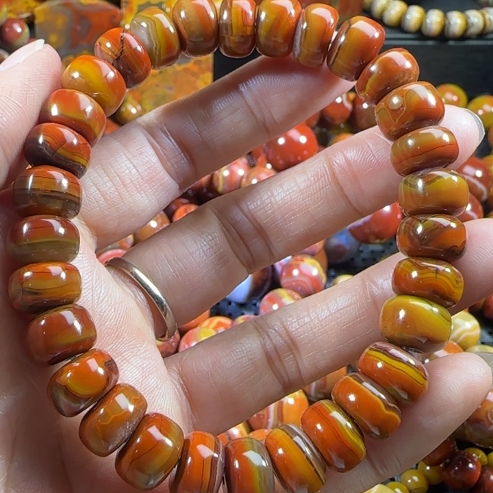 玛瑙/玉髓未镶嵌手串