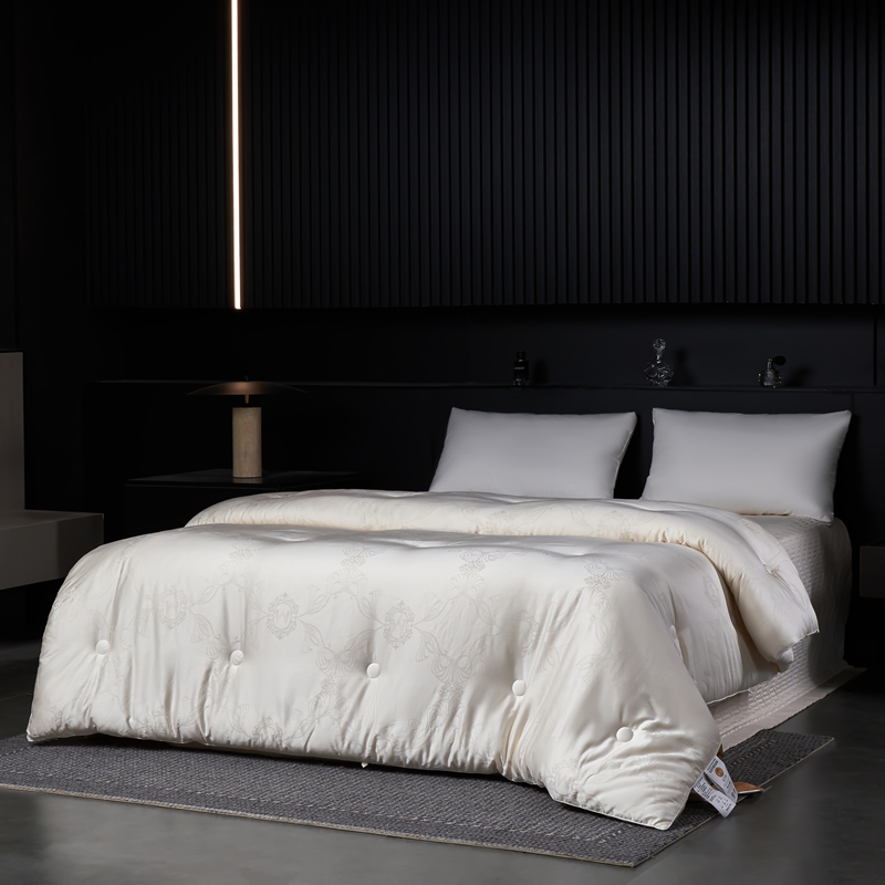 MILASHEN新款李官奇提花大豆被柔软被子被芯春秋被加厚冬被秋冬被