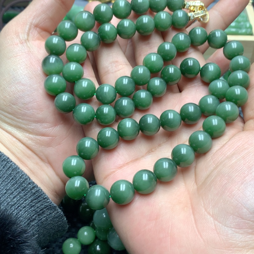 【闪购商品】和田玉（碧玉）项链未镶嵌