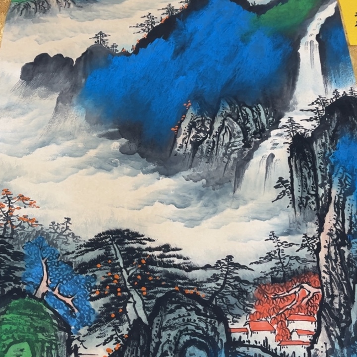横款臻弘，字画，中堂