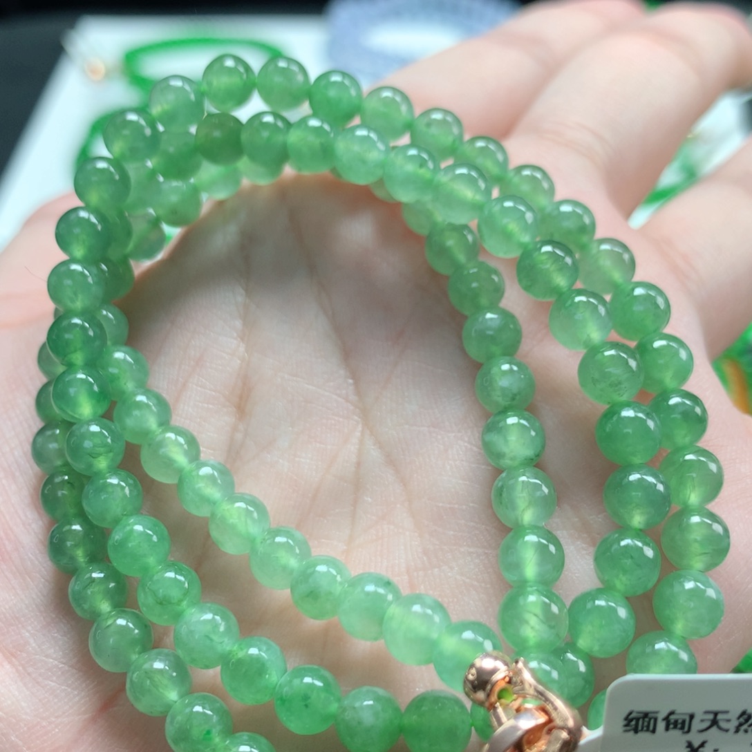 翡翠未镶嵌手链翡翠