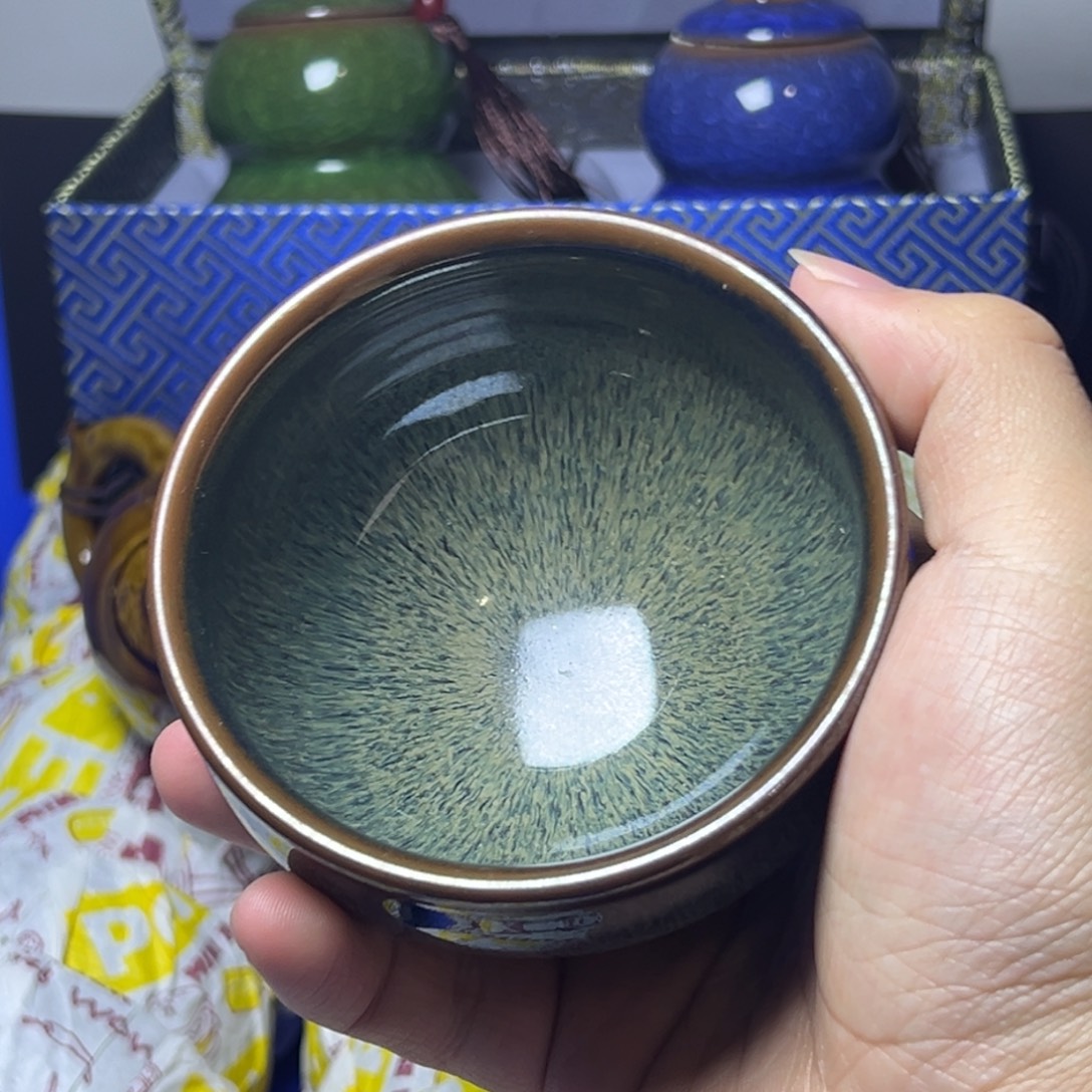 茶盏建阳建盏喝茶主人杯