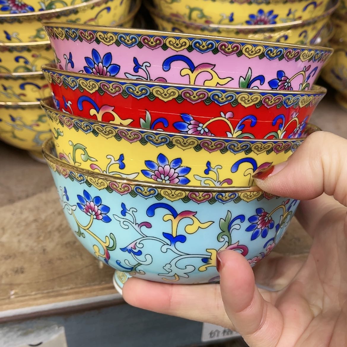 【闪购商品】骨瓷5寸4个…………………………