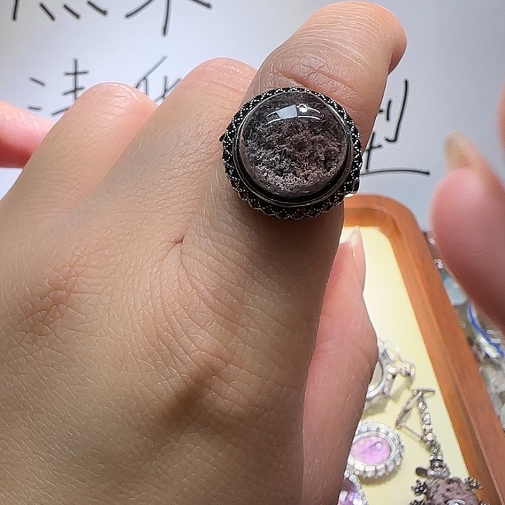 水晶未镶嵌戒指水晶