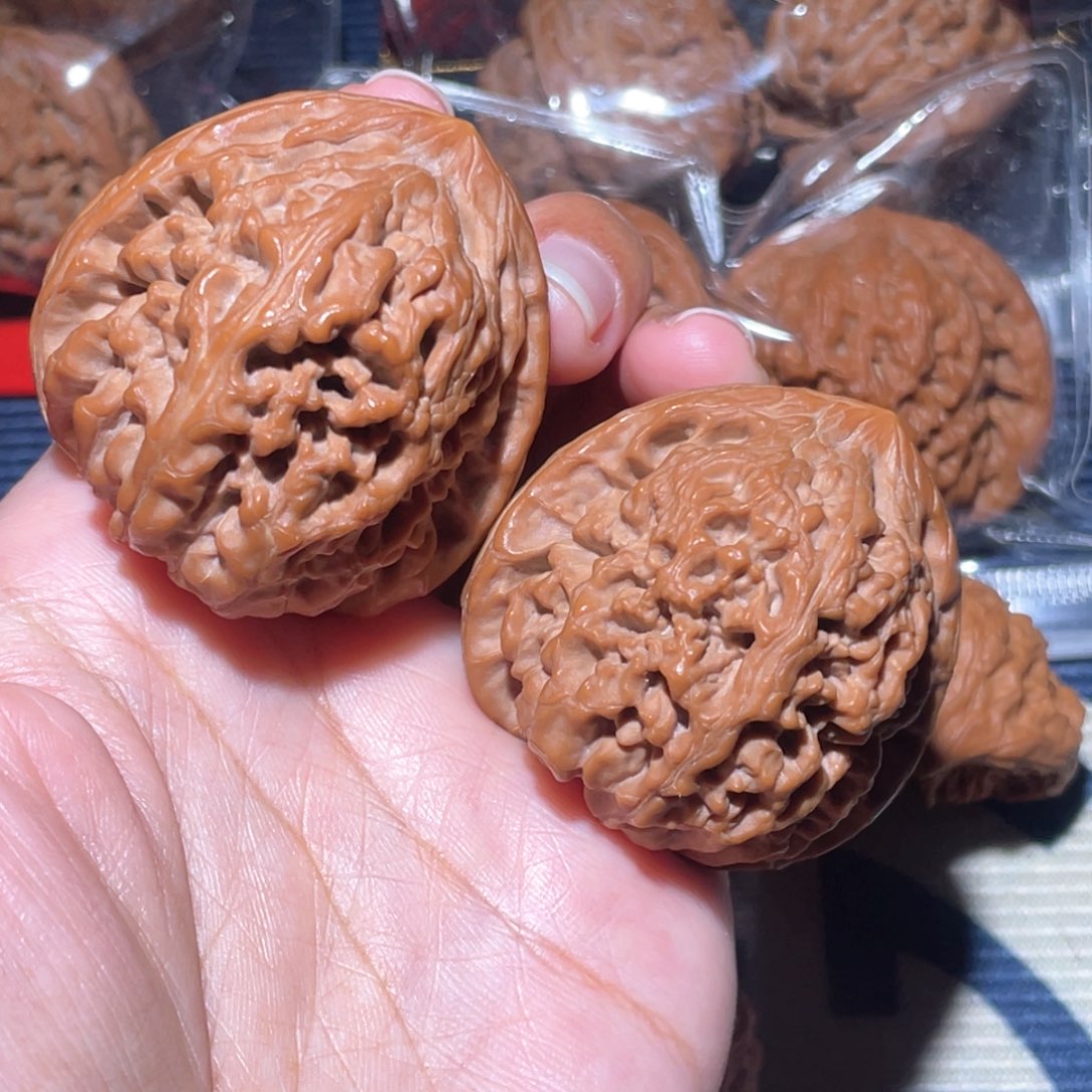 文玩核桃吊坠山*王凤凰台44