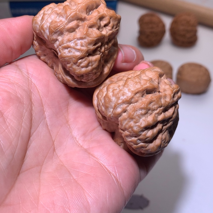 文玩核桃把件蛤蟆头