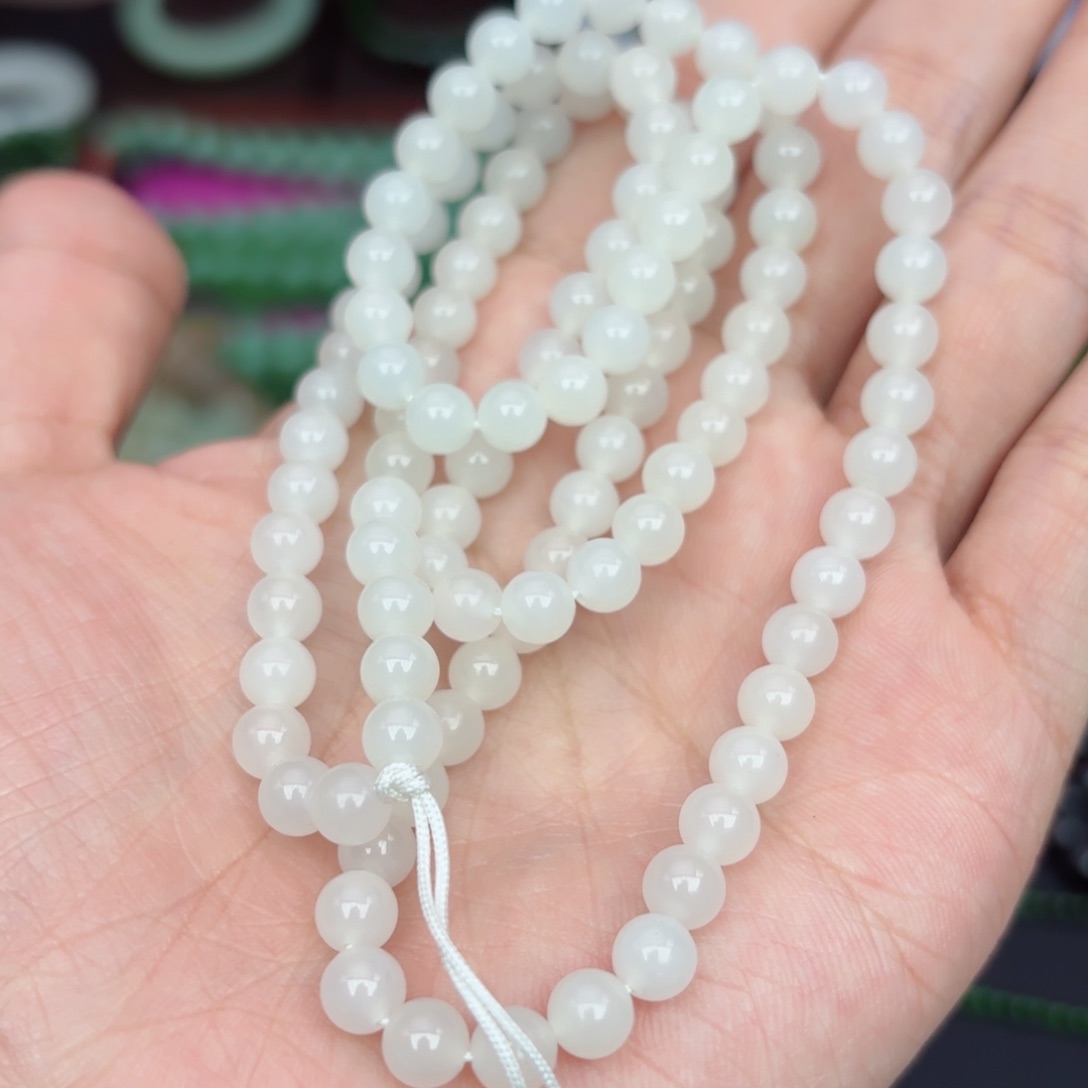 和田玉手链未镶嵌