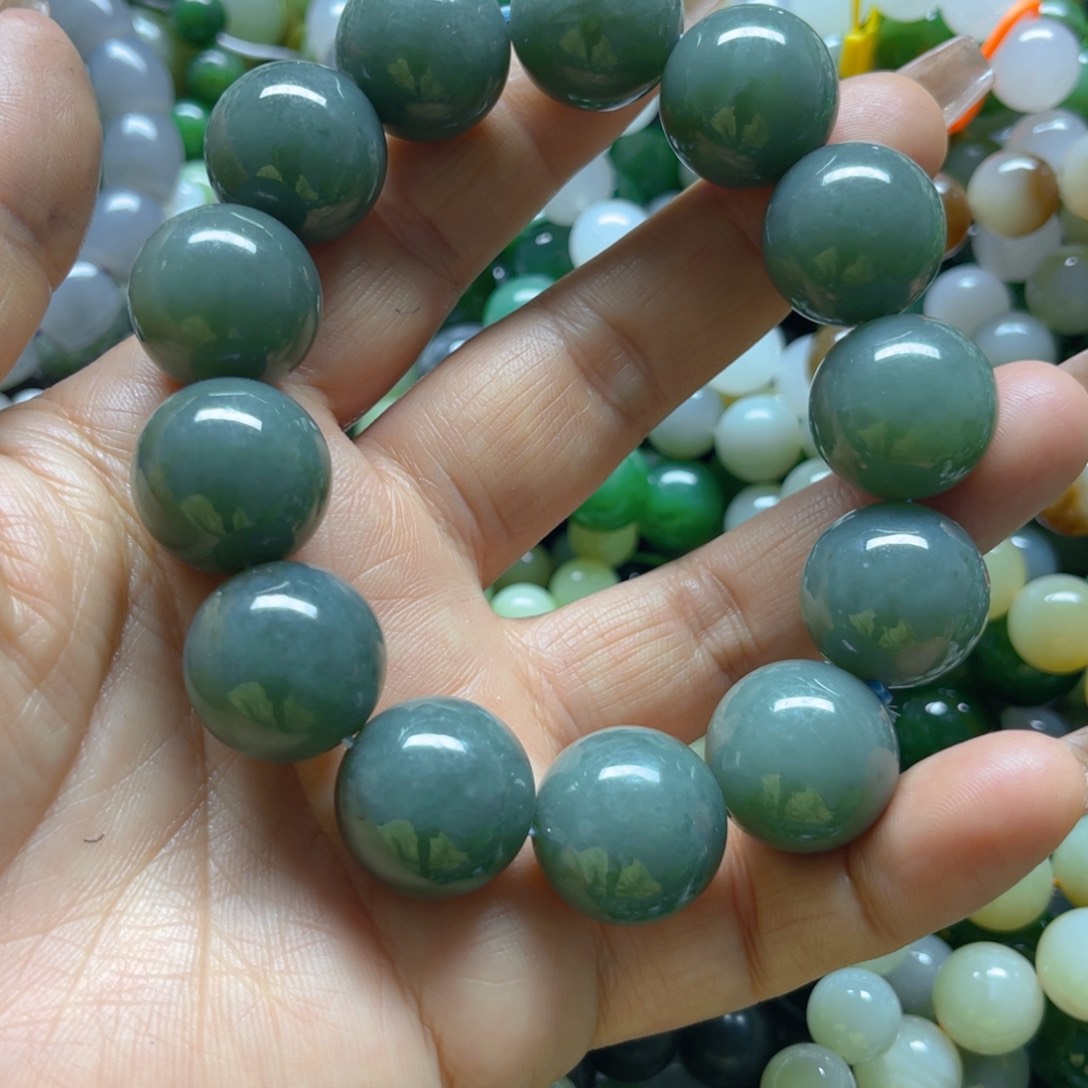 和田玉手链未镶嵌