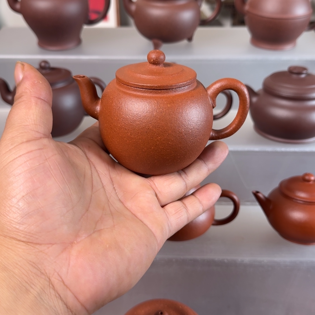茶壶紫砂宜兴紫砂壶红降