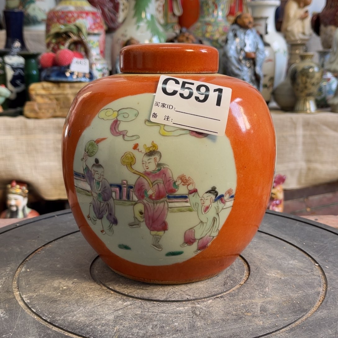 禅***！瓷片明玉家的老工艺品