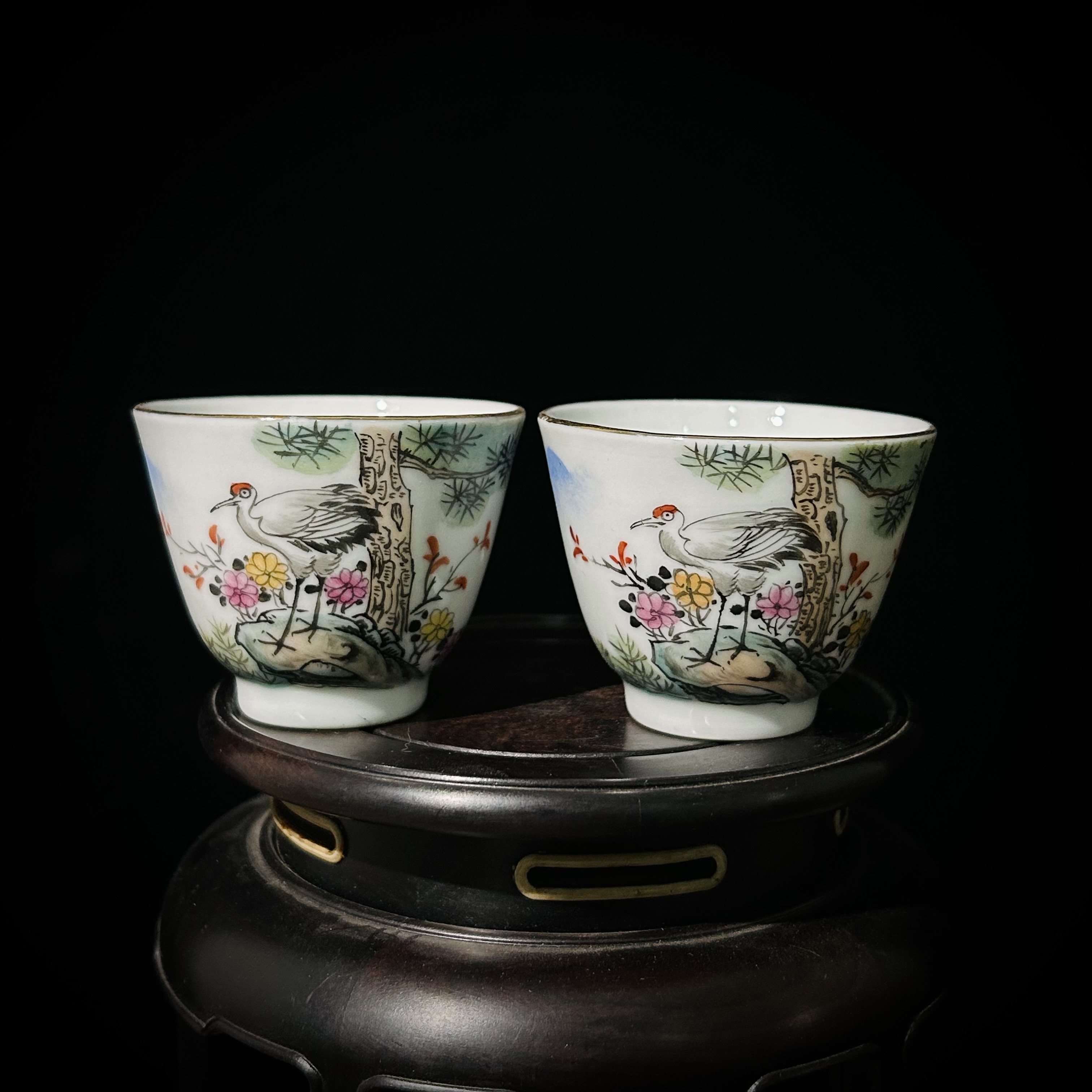 景德镇瓷 主题套杯