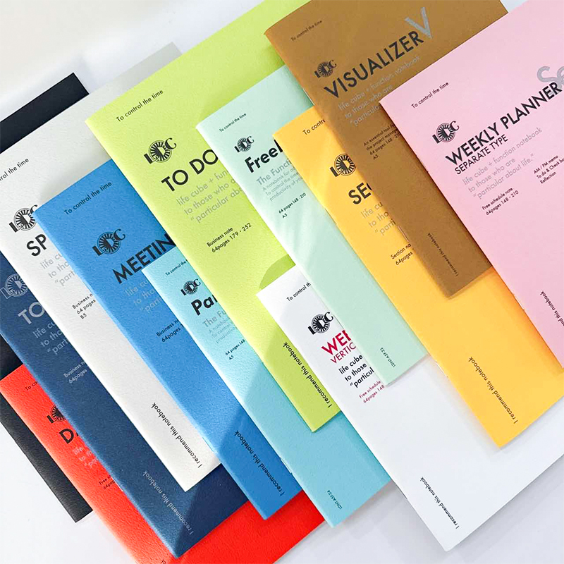 LUDDITE FUNCTION功能记事本B5笔记本创意时间轴手帐本日程本