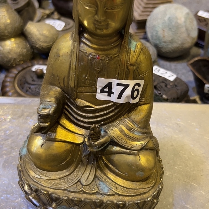 祈****黄铜摆件，文房工艺品摆件