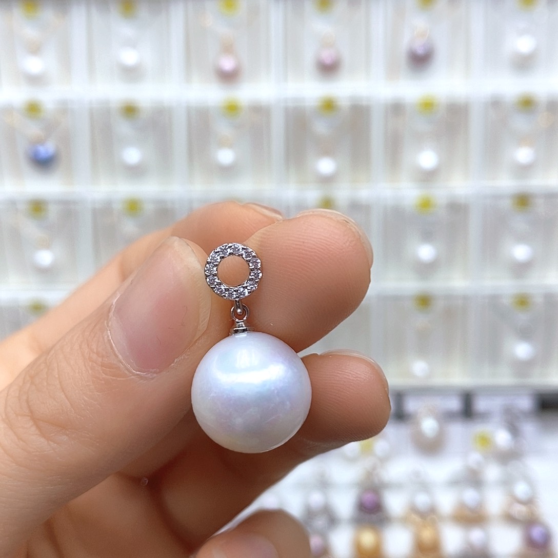 淡水珍珠合金颈饰