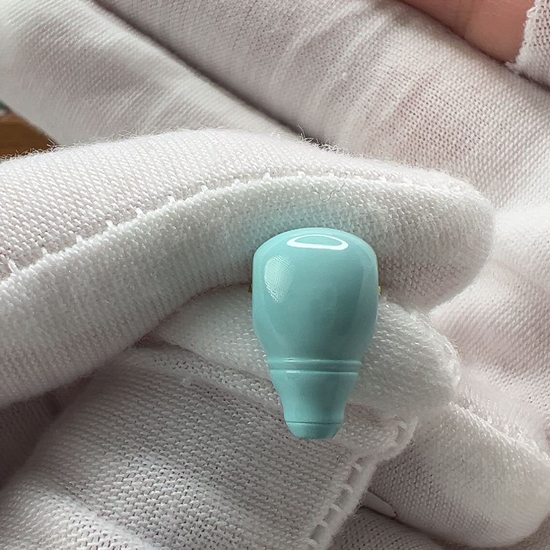 绿松石未镶嵌三通