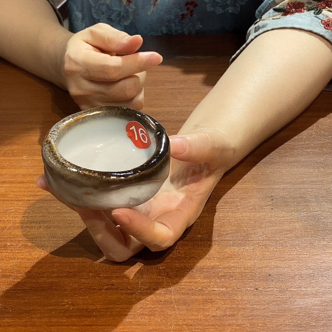 纯手工未名款志野陶杯