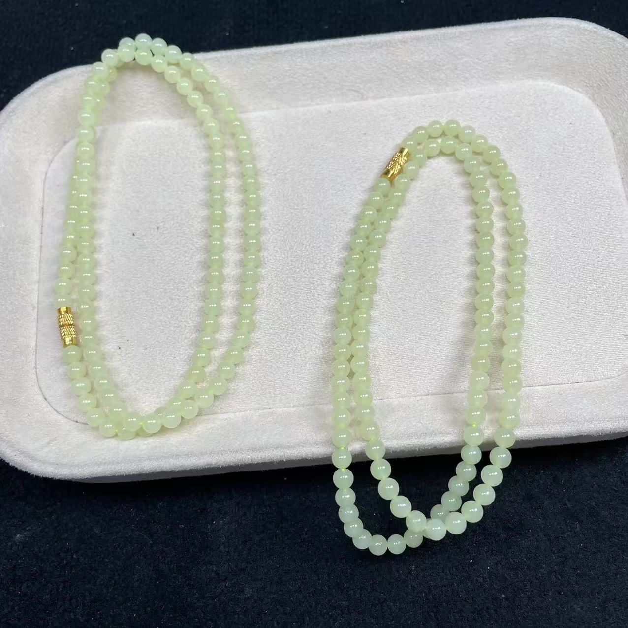 和田玉项链-206788T06-3A81-多样性/发其一