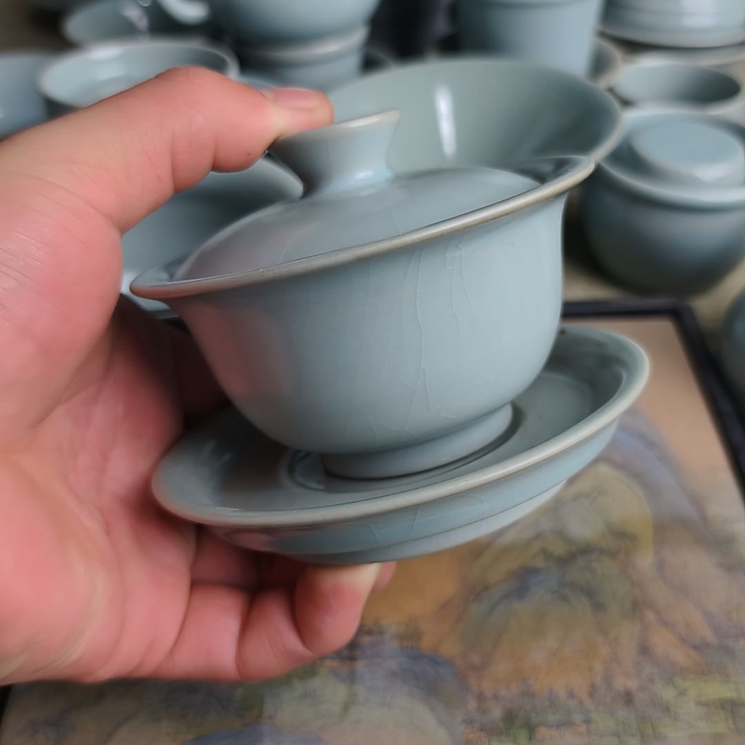 杯?*君大瑕仿古釉汝瓷仿古釉汝瓷