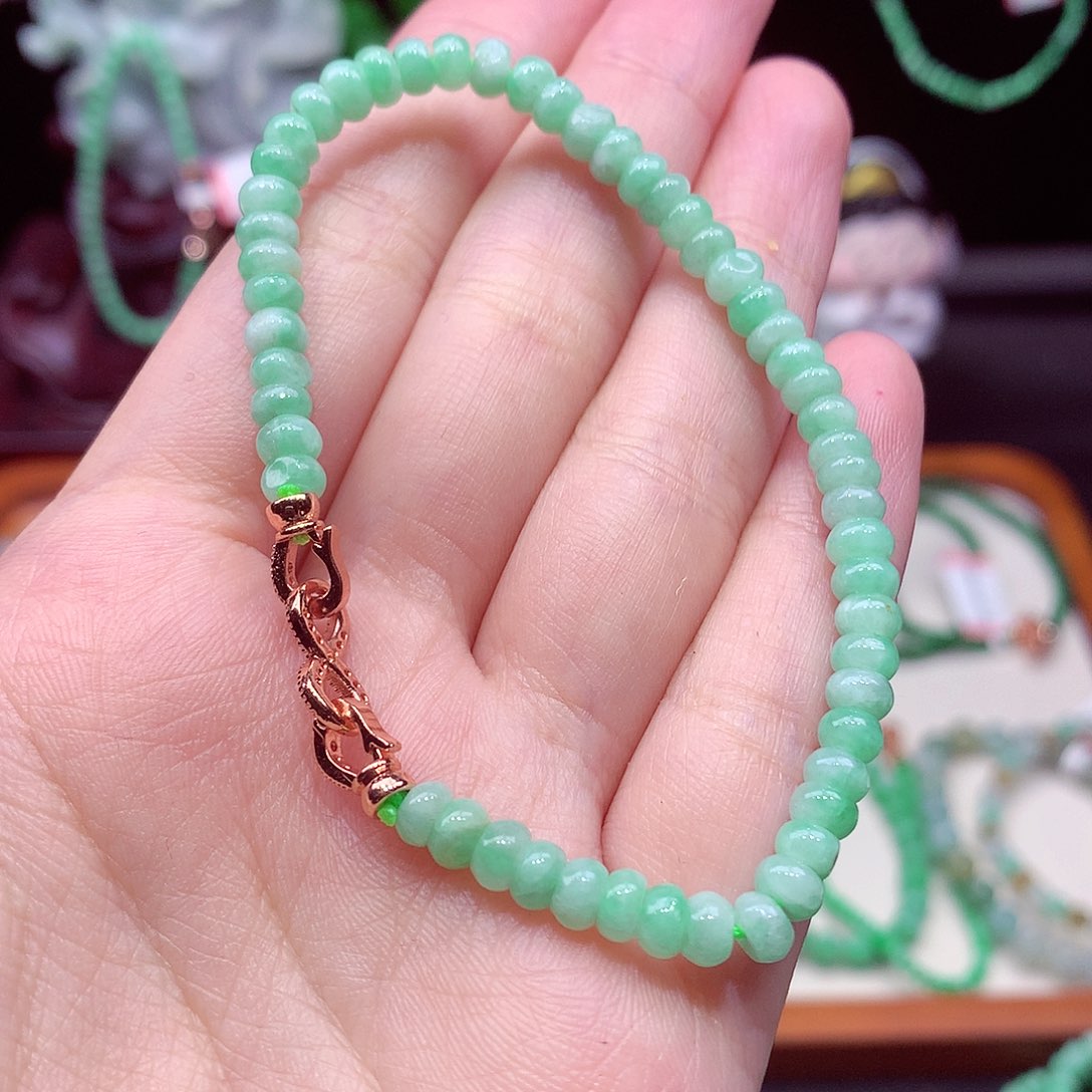 未镶嵌手链翡翠翡翠