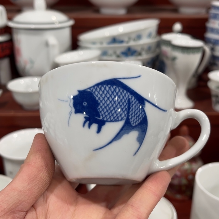 醴陵釉下高温瓷器120毫升