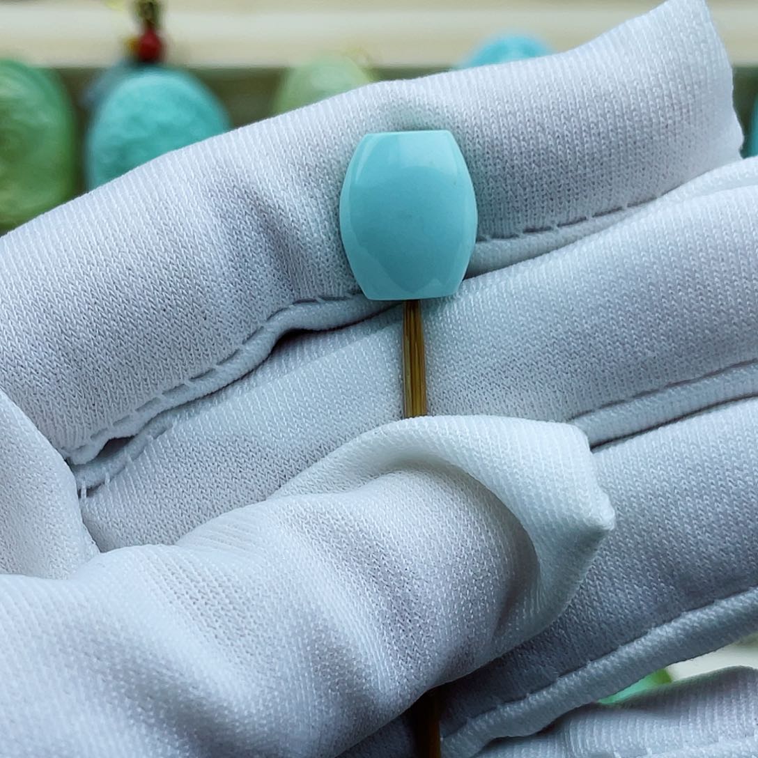 未镶嵌绿松石珠宝半成品