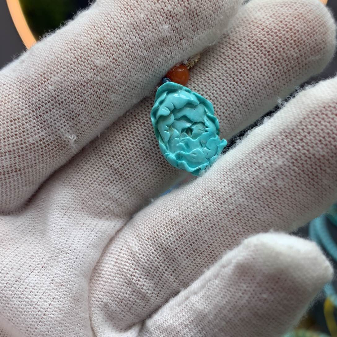 绿松石挂件未镶嵌