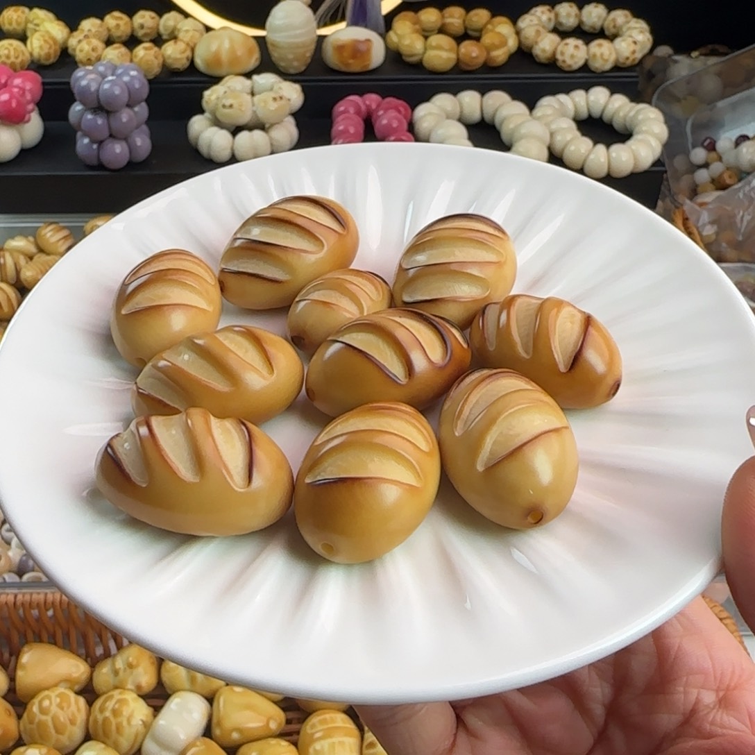 菩提根/象牙果吊坠全品牙果炭烤大法棍3颗