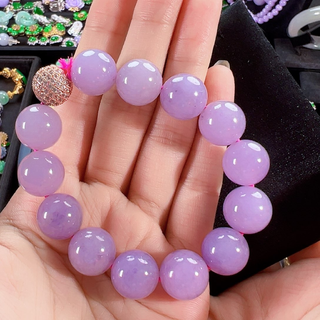 翡翠未镶嵌手串签收后24小时鉴赏期