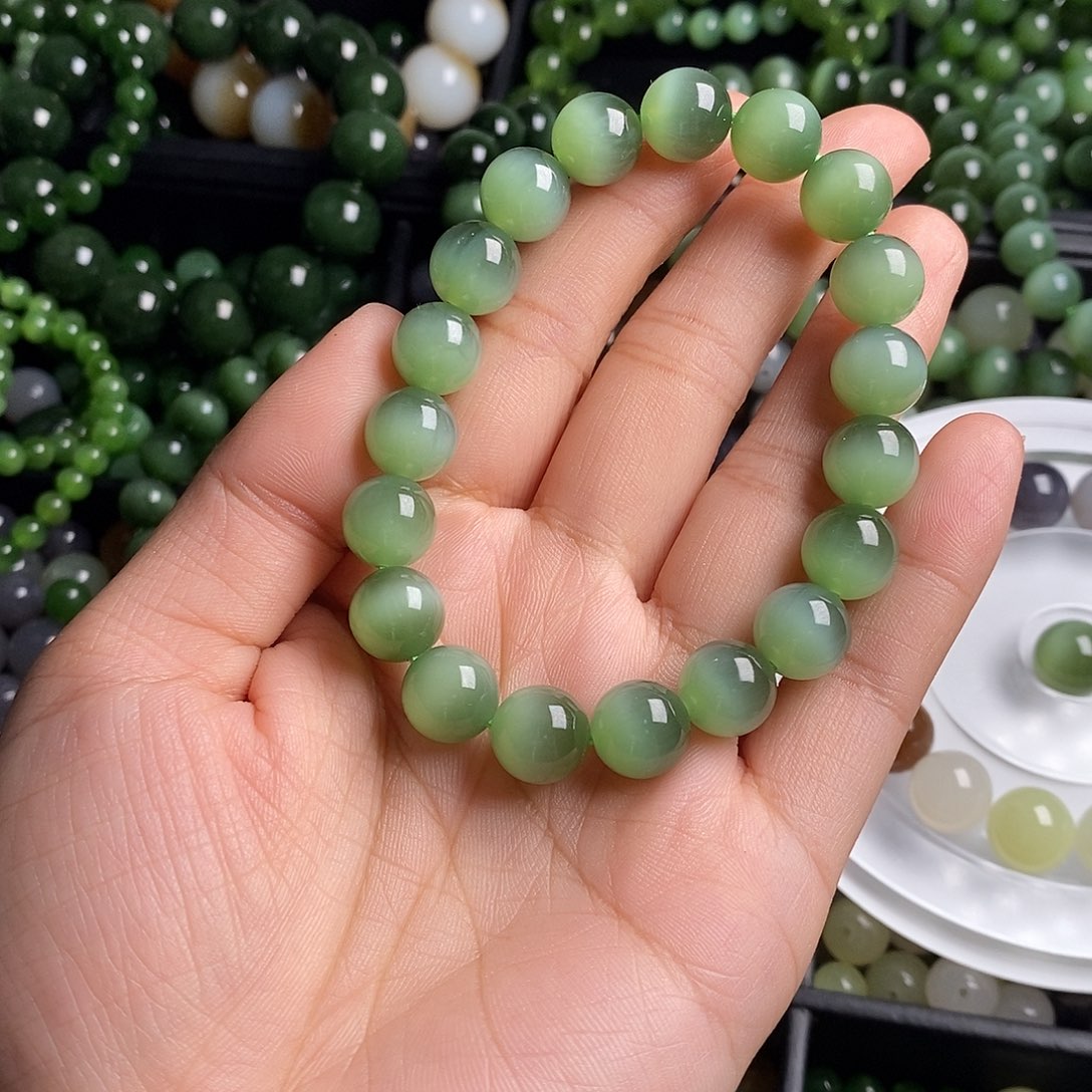 未镶嵌手链和田玉（碧玉）