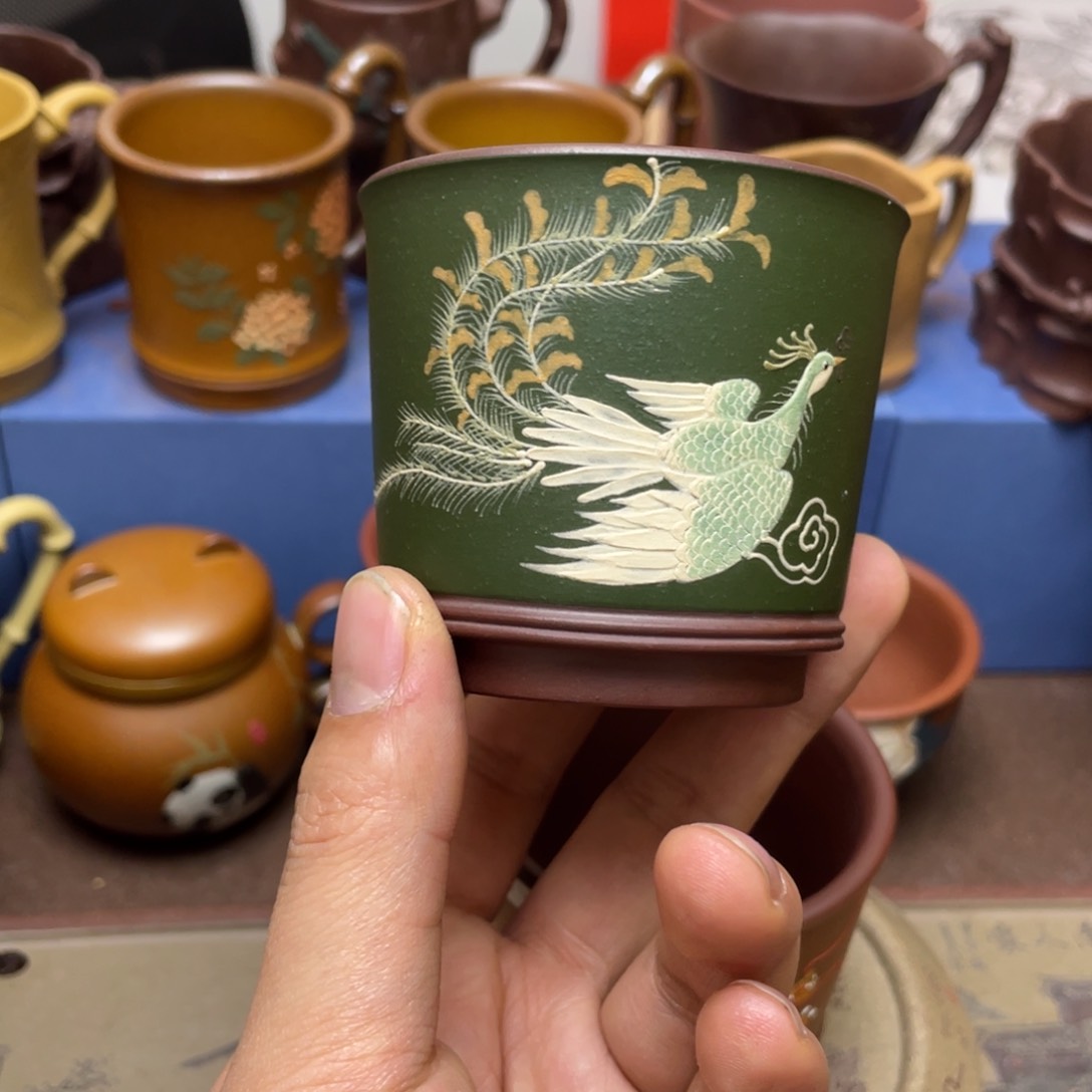 紫砂茶杯紫砂主人杯140cc