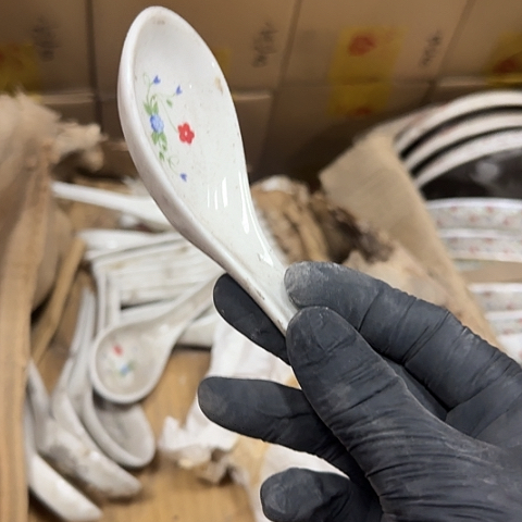 雪***兔瓷片3个3个3个库存