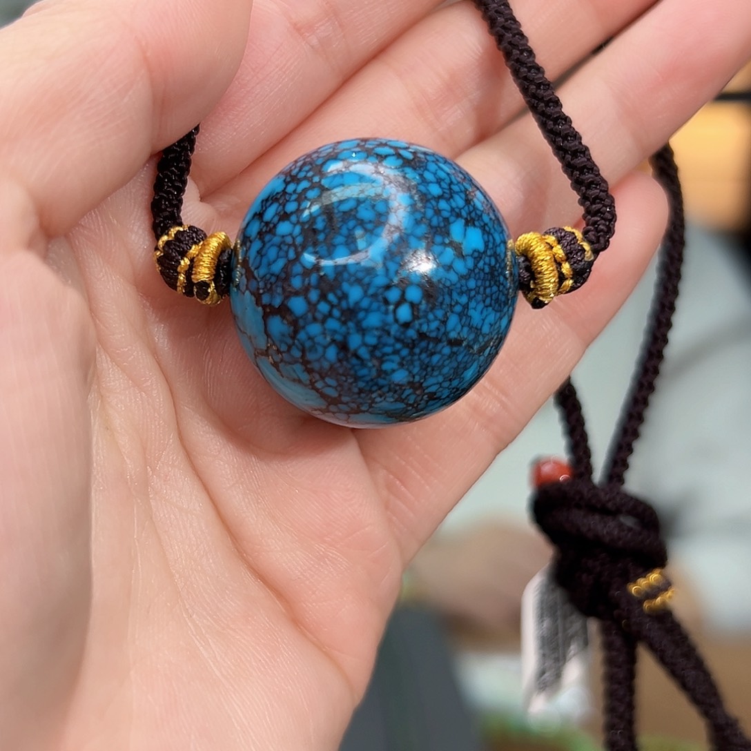 绿松石珠宝奇石未镶嵌中**子