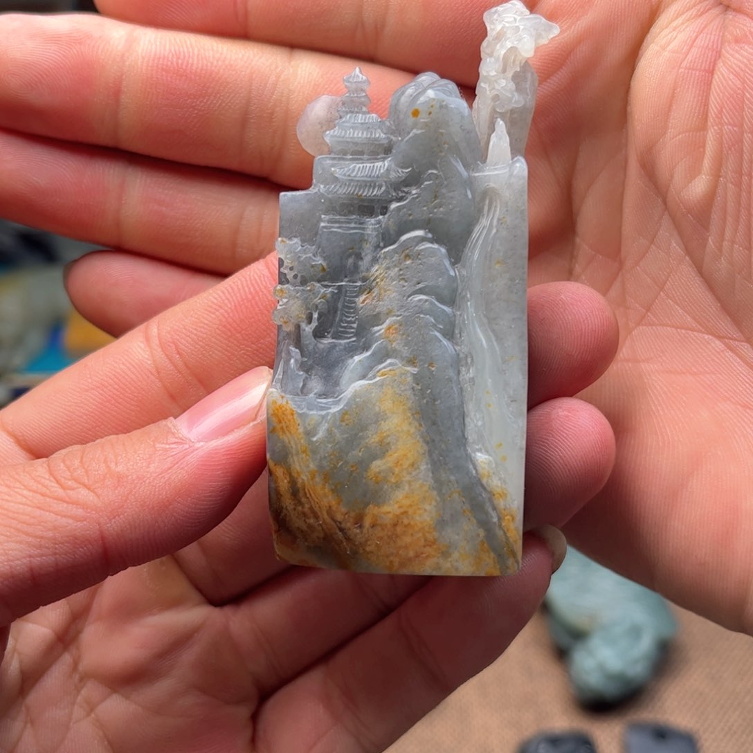 和田玉挂件未镶嵌