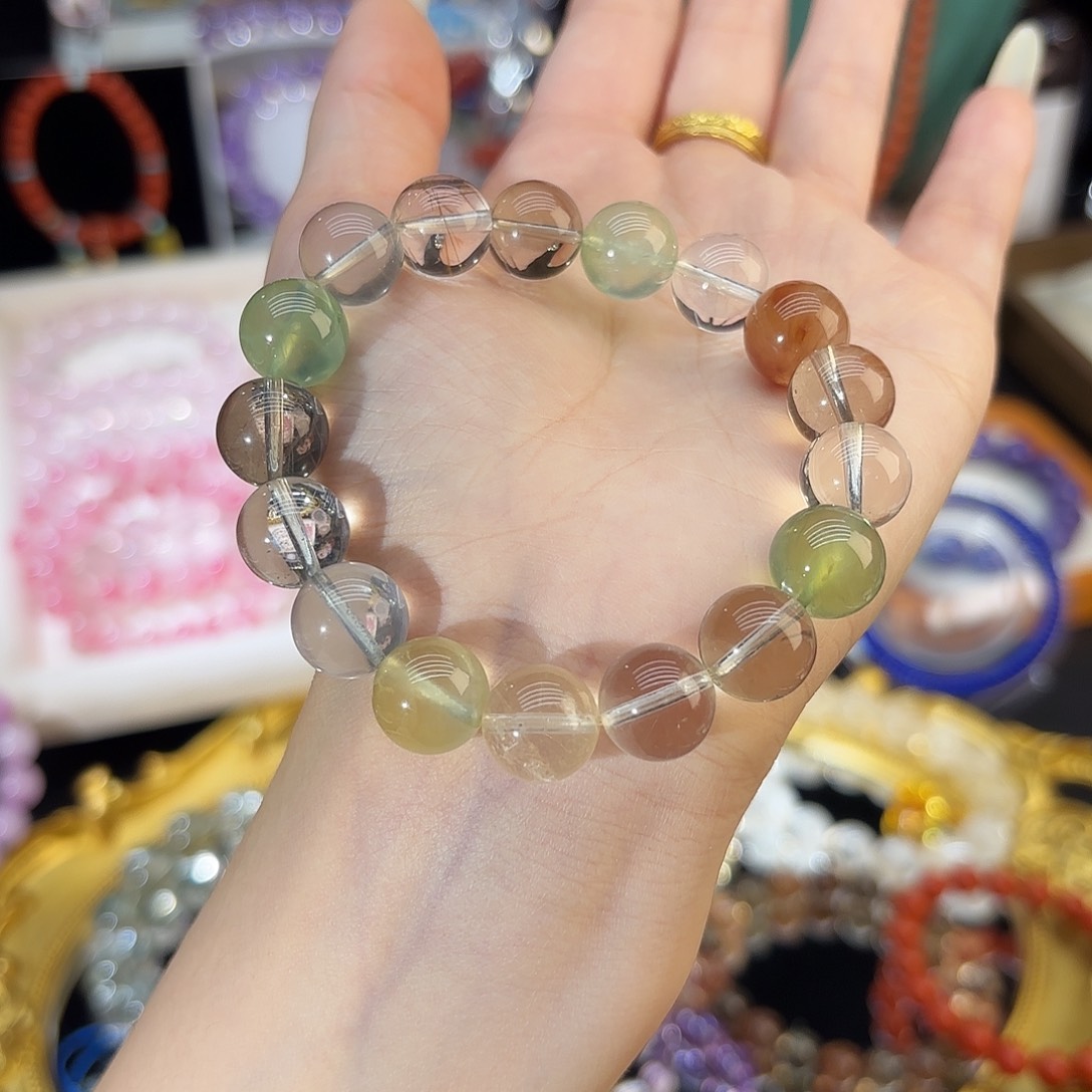 未镶嵌水晶手链多宝单圈11